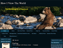 Tablet Screenshot of howiviewtheworld.com